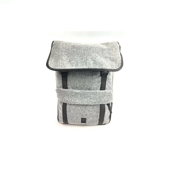 Timberland Natick 17L Felt Fleece Black/Grey Unisex Backpack J3003-043